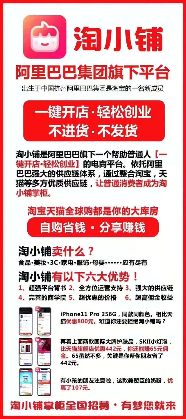 淘小铺VS淘宝联盟