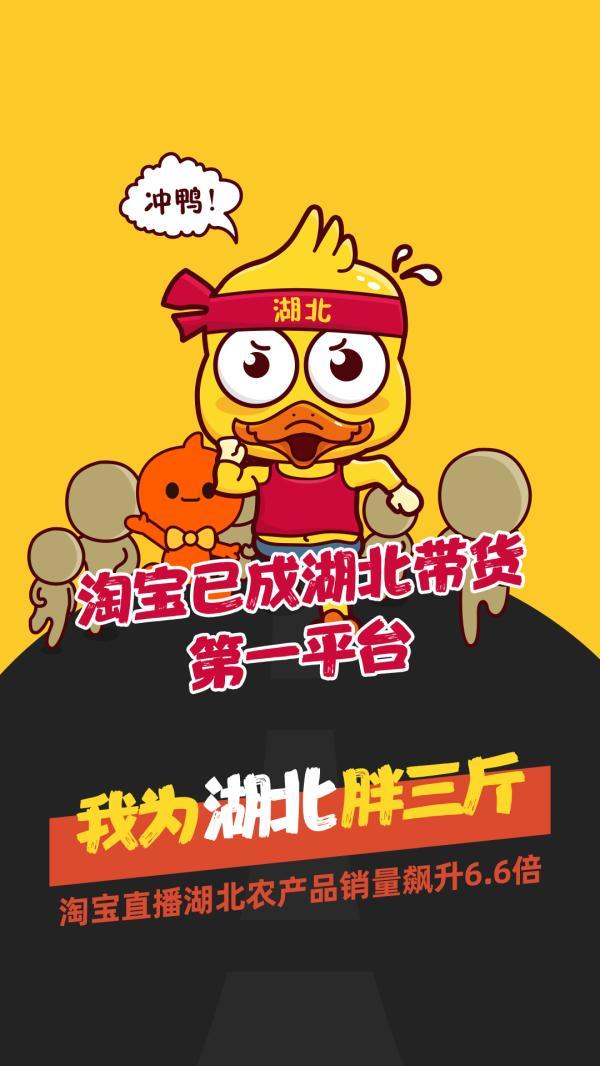 淘宝成湖北带货第一平台！央视、人民日报都来淘宝胖三斤