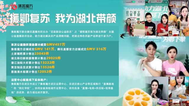 2天带货457万「直播+助农」促进湖北农业增效与农民增收