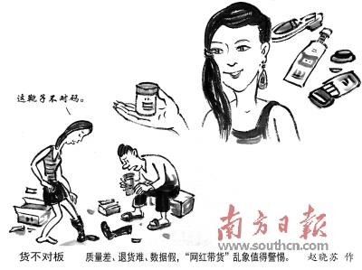 “网红带货”